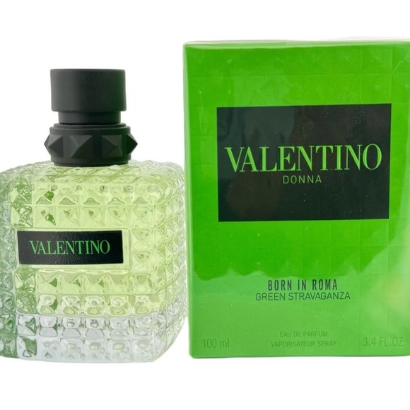 Valentino Other - Valentino Donna Born in Roma Green Stravaganza 3.4 oz EDP Spray for Women New